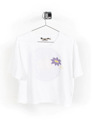 T-Shirt Donna Pukas City Flower Cropped Moda/Donna/Abbigliamento/T-shirt top e bluse/T-shirt Snotshop - Roma, Commerciovirtuoso.it