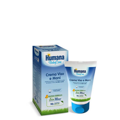 HUMANA Baby Care Crema Viso e Mani 50 ml Crema Protettiva per