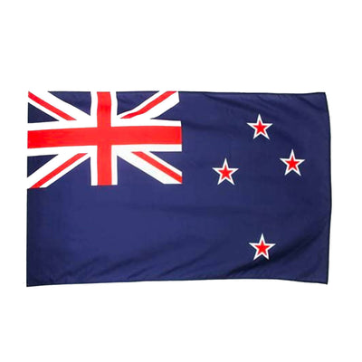 FLAG Bandiera Nuova Zelanda 150x90cm - Gran Bandiera NEOZELANDESE 100 x 150 cm Poliestere Leggero - Bandiere Sport e tempo libero/Fan Shop/Bandiere e striscioni/Bandierine Il Distintivo - Pesaro, Commerciovirtuoso.it