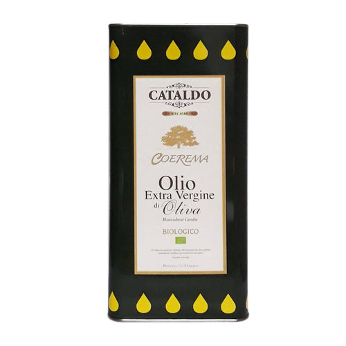 Olio Extravergine Di Oliva BIO Coerema Italiano Olio Evo Monocultivar Carolea Estratto A Freddo E Certificato Biologico olio Cataldo Società Agricola - Siderno, Commerciovirtuoso.it