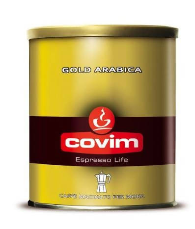 1 kg Caffè macinato in lattina per moka - Covim Caffè - Caffè macinato in lattina per moka Gold Arabica 250 gr X 4 pz totale 1 kg Caffè macinato in lattina Non solo caffè online - Albano Laziale, Commerciovirtuoso.it