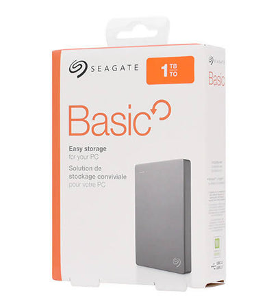 Hard disk Esterno Usb 3.0 Seagate Basic da 1TB di memoria Compatibile Windows Microsoft HARD DISK ESTERNO MFP Store - Bovolone, Commerciovirtuoso.it