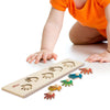 Seriazione Mani Gioco D'apprendimento in Legno per Bambini Giochi e giocattoli/Puzzle/Puzzle di legno Dida - Ragusa, Commerciovirtuoso.it