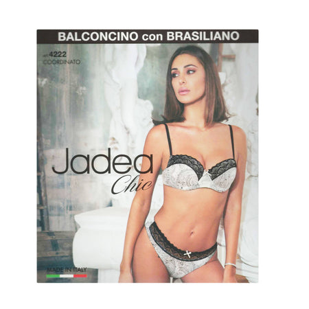 Jacea Chic Completino Sexy Intimo Donna Completo Reggiseno Balconcino + Slip Brasiliana 4222 Coordinato Pizzo coordinato donna L'Orchidea - Siderno, Commerciovirtuoso.it
