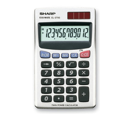 Sharp - Calcolatrice - tascabile - EL379SB Cancelleria e prodotti per ufficio/Elettronica per ufficio/Calcolatrici/Semplici Eurocartuccia - Pavullo, Commerciovirtuoso.it