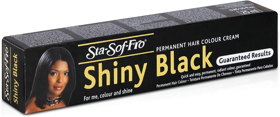 Sta Sof Fro Shiny Black Permanent  Hair Colour Cream 25ml Colore Permanente NERO LUCIDO per Capelli in Crema Bellezza/Cura dei capelli/Colore/Colore permanente Agbon - Martinsicuro, Commerciovirtuoso.it