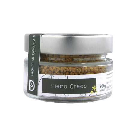 Fieno Greco 90 g Alimentari e cura della casa/Erbe aromatiche e spezie/Spezie e condimenti in polvere/Spezie e condimenti misti/Mix di spezie greche DulcisETSalis - Lamezia Terme, Commerciovirtuoso.it