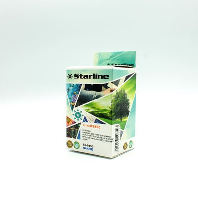 Starline - Cartuccia ink - per Brother - Ciano - LC985C - 15ml Elettronica/Informatica/Stampanti e accessori/Accessori per stampanti a inchiostro e laser/Cartucce d'inchiostro Eurocartuccia - Pavullo, Commerciovirtuoso.it