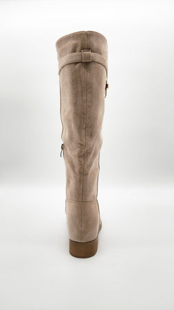 Kiky - Stivali donna in ecopelle con rialzo interno