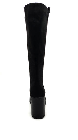 Melissa - Stivali donna tacco alto in ecopelle nero