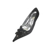 Calzature nere donna Scarpe a punta con tacco a spillo ricamate Scarpa elegante per signora calature donna L'Orchidea - Siderno, Commerciovirtuoso.it