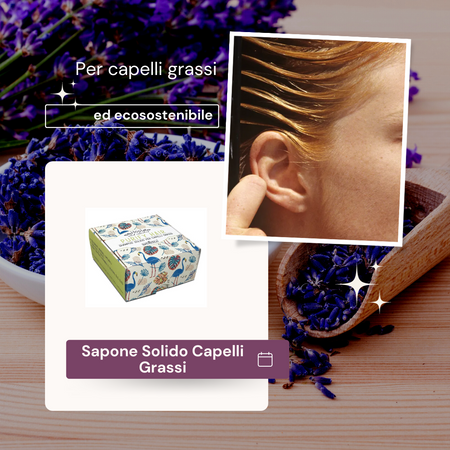 Naturetica Hopi Shampoo Solido per Capelli Grassi Purify Hair Gr 70