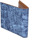 Portafoglio Uomo Alv by Alviero Martini Design Elegante/Creativo in Pelle Azzurro Collezione Moda/Uomo/Accessori/Portafogli e porta documenti/Portafogli Liquidator Italia - Nicosia, Commerciovirtuoso.it