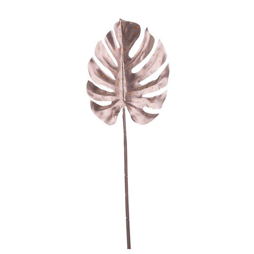 Ramo Filodendro Stephany per Decorazioni Natalizie Oro Rosa h 70 cm Casa e cucina/Decorazioni per interni/Addobbi e decorazioni per ricorrenze/Decorazioni natalizie/Ghirlande e corone MagiediNatale.it - Altamura, Commerciovirtuoso.it
