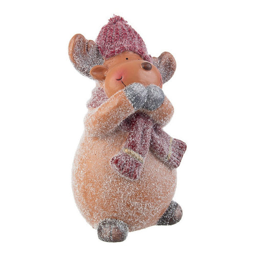 Pupazzo Renna Brad Marrone Innevata in Polvere di Gesso per Interni h 36 cm Casa e cucina/Decorazioni per interni/Addobbi e decorazioni per ricorrenze/Decorazioni natalizie/Schiaccianoci MagiediNatale.it - Altamura, Commerciovirtuoso.it