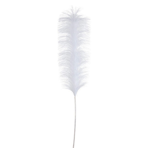 Ramo Infinity Bianco con Piume sfumate decorazione per interno da h 90 cm Casa e cucina/Decorazioni per interni/Addobbi e decorazioni per ricorrenze/Decorazioni natalizie/Ghirlande e corone MagiediNatale.it - Altamura, Commerciovirtuoso.it