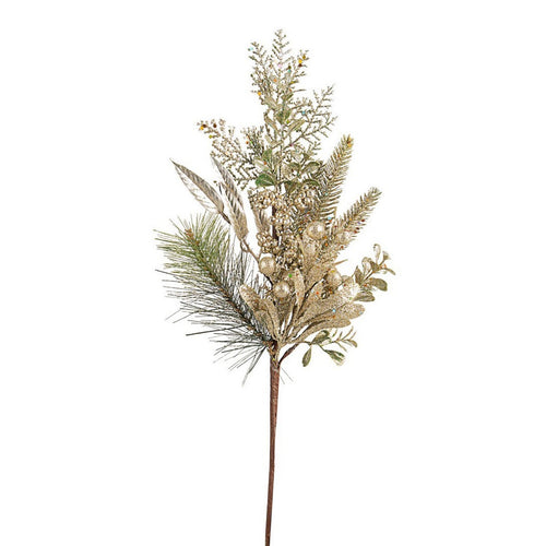 Ramo Admiral Oro con Bacche decorazione per interno da h 45 cm Casa e cucina/Decorazioni per interni/Addobbi e decorazioni per ricorrenze/Decorazioni natalizie/Ghirlande e corone MagiediNatale.it - Altamura, Commerciovirtuoso.it