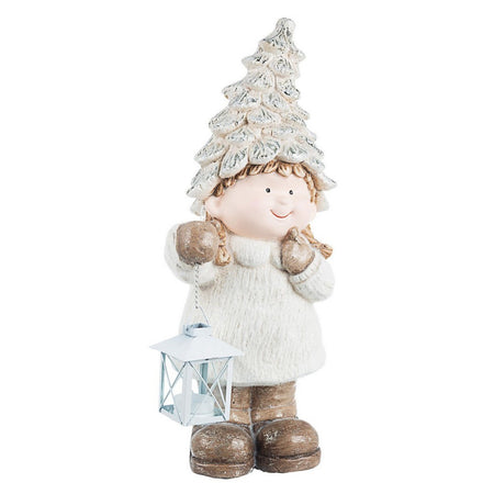 Bimbo con Lanterna "Andel" Decorazione da giardino e casa Bianco e Champagne h 47 cm Casa e cucina/Decorazioni per interni/Addobbi e decorazioni per ricorrenze/Decorazioni natalizie/Schiaccianoci MagiediNatale.it - Altamura, Commerciovirtuoso.it