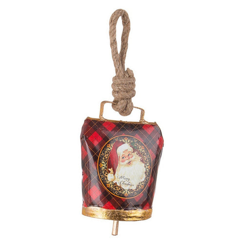 Pendaglio Campana Tartan Babbo Natale Wendi per Albero di Natale h 11,5 cm Casa e cucina/Decorazioni per interni/Addobbi e decorazioni per ricorrenze/Decorazioni natalizie/Addobbi e decorazioni/Palle e palline MagiediNatale.it - Altamura, Commerciovirtuoso.it