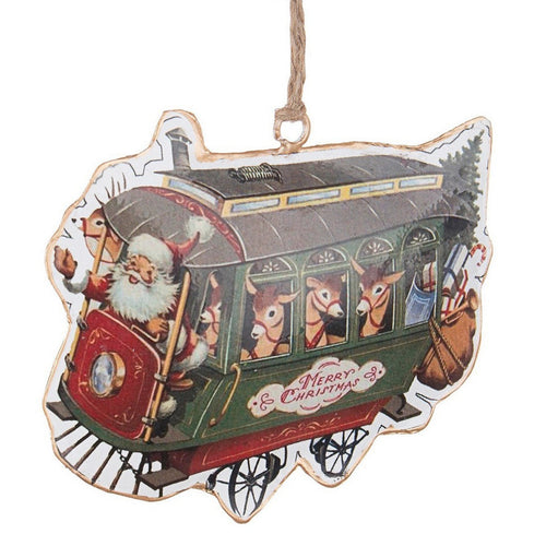 Pendaglio Treno con Renne Sammy natalizio Verde e Rosso h 12 cm Casa e cucina/Decorazioni per interni/Addobbi e decorazioni per ricorrenze/Decorazioni natalizie/Addobbi e decorazioni/Palle e palline MagiediNatale.it - Altamura, Commerciovirtuoso.it