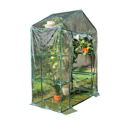 Serra da balcone Optima per piante in acciaio con tetto apribile con chiusura a doppia cerniera Giardino e giardinaggio/Giardinaggio/Serre e attrezzature per la germinazione/Miniserre La Zappa - Altamura, Commerciovirtuoso.it