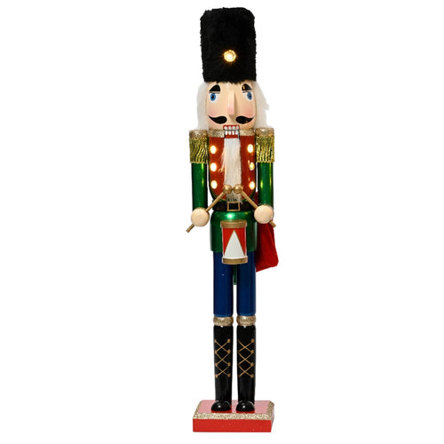 Statuetta decorativa Soldatino schiaccianoci natalizio rosso e verde Casa e cucina/Decorazioni per interni/Addobbi e decorazioni per ricorrenze/Decorazioni natalizie/Schiaccianoci MagiediNatale.it - Altamura, Commerciovirtuoso.it