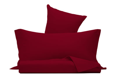 Parure Copripiumino In Raso Di Puro Cotone Rosso Bordeaux Set Letto Completo Copripiumino E Federe 100% Made in Italy Casa e cucina/Tessili per la casa/Biancheria da letto/Copripiumini e set da letto/Set copripiumini e federe Vanita di raso - Sesto San Giovanni, Commerciovirtuoso.it