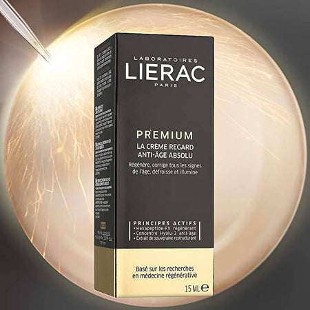 Lierac Premium the Eye Cream 15 Ml Contorno Occhi Senza Profumo per Tutti I Tipi Di Pelle Bellezza/Cura della pelle/Prodotti trattamento occhi/Creme Farmawing.it - Cenate Sotto, Commerciovirtuoso.it