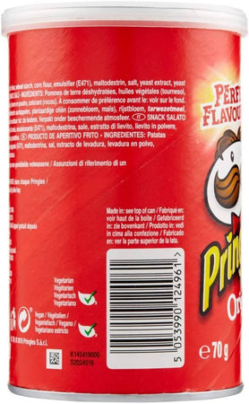 3x Pringles Original 70 gr Patatine Pringles Gusto Originale 3x70 Gr Cips Patatine Croccanti Originali Alimentari e cura della casa/Snack dolci e salati/Chips e patatine/Di patate T-Mart - Fabriano, Commerciovirtuoso.it