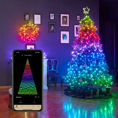 Catena luminosa Twinkly Smart a led RGB decorazione natalizia Casa e cucina/Decorazioni per interni/Addobbi e decorazioni per ricorrenze/Decorazioni natalizie/Luci natalizie/Catene luminose per interni MagiediNatale.it - Altamura, Commerciovirtuoso.it