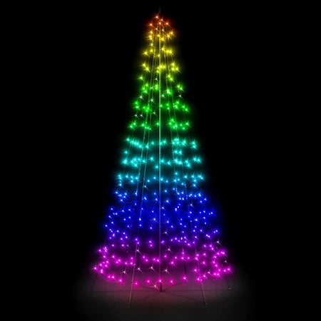 Albero a cono luminoso Twinkly Light Tree a led RGB decorazione natalizia Casa e cucina/Decorazioni per interni/Addobbi e decorazioni per ricorrenze/Decorazioni natalizie/Luci natalizie/Catene luminose per interni MagiediNatale.it - Altamura, Commerciovirtuoso.it