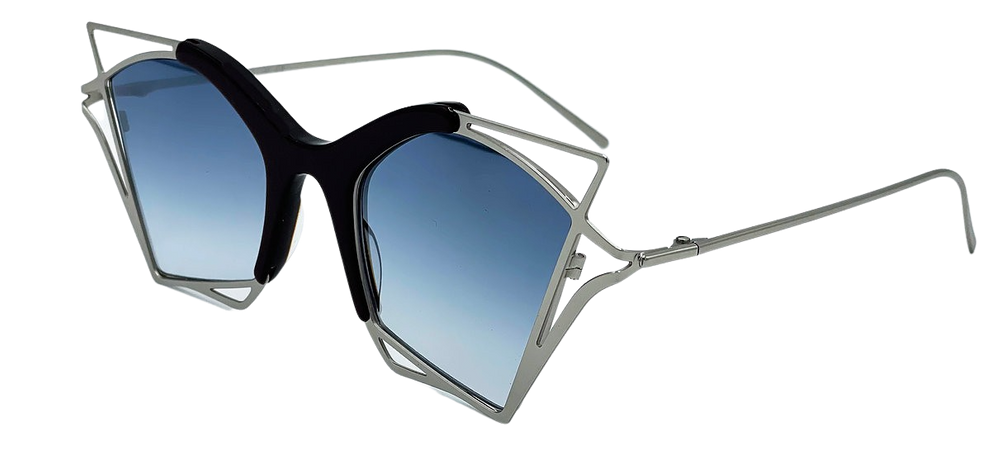 Occhiali Da Sole Da Donna Kyme - Twiggi Sunglasses- Made in Italy - Lenti in Policarbonato Blu Moda/Donna/Accessori/Occhiali e accessori/Occhiali da sole Liquidator Italia - Nicosia, Commerciovirtuoso.it