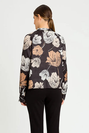 TWINSET | Blusa in raso stampa floreale