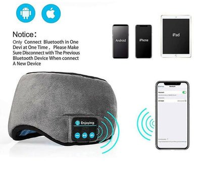 Bluetooth heaphone music stereo sleep mask bluetooth 4.2 Moda/Valigie borse e accessori da viaggio/Accessori/Accessori da viaggio/Mascherine per dormire TradeKard - Acerra, Commerciovirtuoso.it