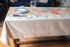 Tovaglia In Misto Lino Bianca Stampa Fiori Multicolore Tovaglia Morbida Resistente Elegante Made In Italy Fiori Rosa Casa e cucina/Tessili per la casa/Tessili da cucina/Tovaglie Vanita di raso - Sesto San Giovanni, Commerciovirtuoso.it