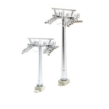 Piloni telescopici "Ski Lift" per villaggio Natalizio set da 2 Casa e cucina/Decorazioni per interni/Addobbi e decorazioni per ricorrenze/Decorazioni natalizie/Oggettistica MagiediNatale.it - Altamura, Commerciovirtuoso.it