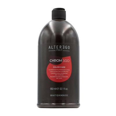 Alterego chromego color care conditioner 950 ml, condizionante leggero ideale per capelli colorati e decolorati