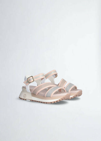 Liu-Jo Donna Sandalo Nude Platform 6 Cm Con Glitter Nuova Collezione Moda/Donna/Scarpe/Sandali e ciabatte/Sandali moda Cantali Calzature - Randazzo, Commerciovirtuoso.it