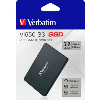Verbatim - SSD Interno Vi550 SATA III 2.5'' SSD - 49352 - 512GB Elettronica/Informatica/Dispositivi archiviazione dati/Dispositivi archiviazione dati esterni/Hard Disk esterni Eurocartuccia - Pavullo, Commerciovirtuoso.it