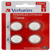 Verbatim - Blister 4 MicroPile a pastiglia CR2025 - litio - 49532 - 3V Elettronica/Pile e caricabatterie/Pile monouso Eurocartuccia - Pavullo, Commerciovirtuoso.it