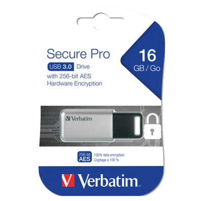 Verbatim - Usb secure data pro drive - per PC Mac - 98664 - 16GB Elettronica/Informatica/Dispositivi archiviazione dati/Dispositivi archiviazione dati esterni/PenDrive Eurocartuccia - Pavullo, Commerciovirtuoso.it