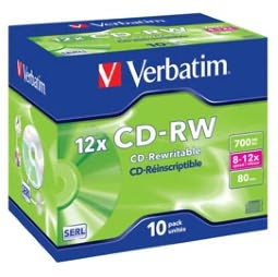 Verbatim - Scatola 10 CD-RW DataLife Plus - 8X-10X - serigrafato - 43148 - 700MB Elettronica/Informatica/Accessori/Supporti vergini/BD-R Eurocartuccia - Pavullo, Commerciovirtuoso.it
