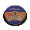 Verbatim - Scatola 25 DVD-R - serigrafato - 43522 - 4 7GB Elettronica/Informatica/Accessori/Supporti vergini/BD-R Eurocartuccia - Pavullo, Commerciovirtuoso.it