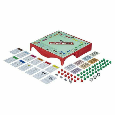 Monopoly HASBRO da viaggio versione "Travel" Gioco da tavolo Monopoli da  portare in giro Gioca ovunque - commercioVirtuoso.it