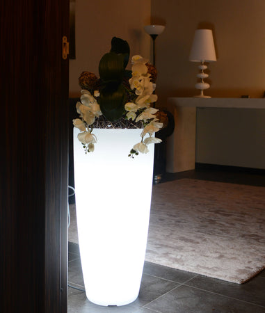 SHIELD - vaso luminoso Bianco Milani Home