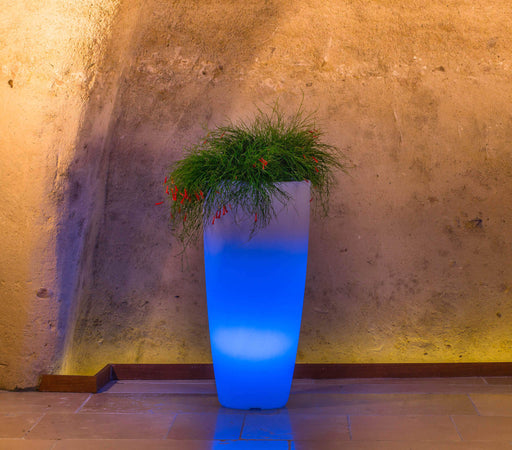 SHIELD - vaso luminoso rgb con pannello solare Multicolor Milani Home