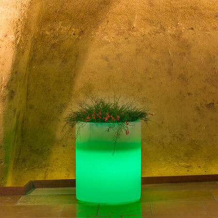 SKIPPER - vaso luminoso rgb con pannello solare Multicolor Milani Home