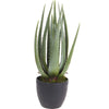 Vaso pianta artificiale Aloe decorativa verde da 45 cm per interno Casa e cucina/Decorazioni per interni/Piante e fiori artificiali/Piante artificiali Decor Space - Altamura, Commerciovirtuoso.it
