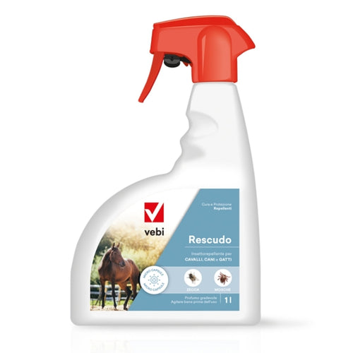 Insetticida professionale Rescudo per insetti sul cavallo, cani e gatti repellente spray Sport e tempo libero/Sport/Equitazione/Prodotti per la salute/Repellenti insetti La Zappa - Altamura, Commerciovirtuoso.it