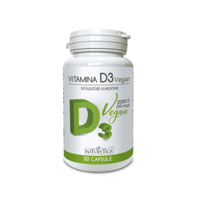Vitamina D3 Vegan Capsule Naturetica